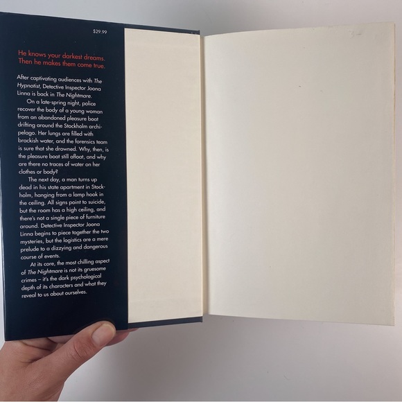 2/$30 -  The Nightmare by Lars Kepler - Picture 6 of 13